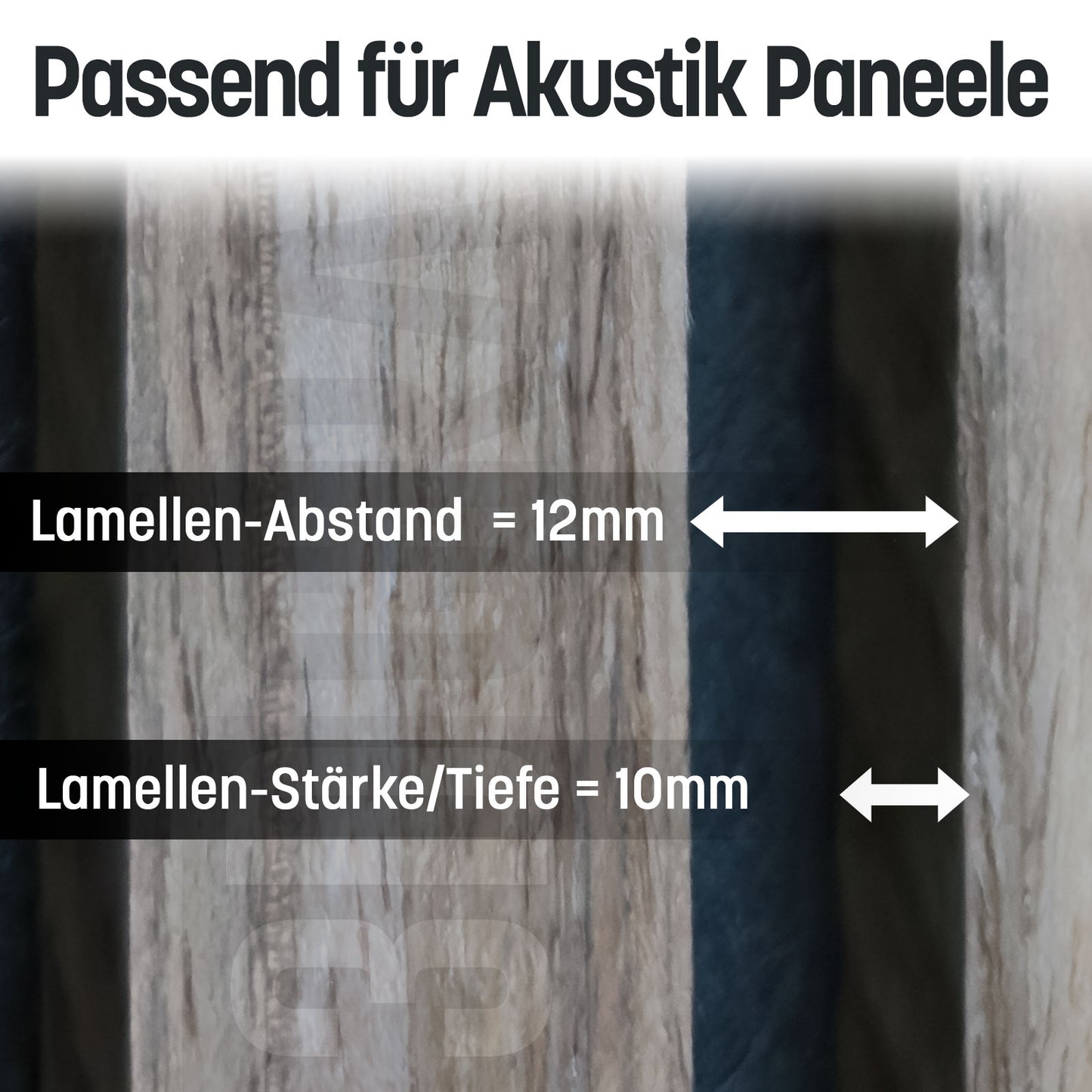 Garderobenhaken / Doppel Haken für Akustik Paneele ohne Kleben und Bohren