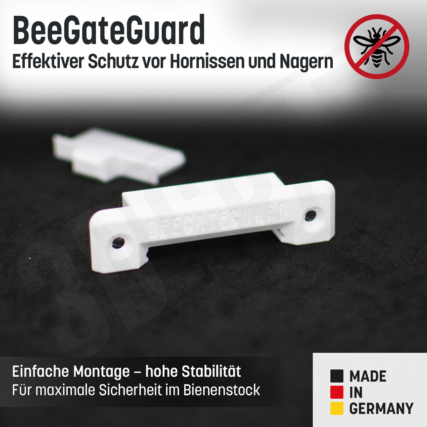 BeeGateGuard - Schutz vor Eindringlingen im Honigbienenstock wie Hornissen und Mäusen