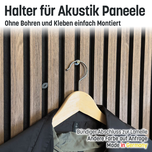 Bilderhaken, Halter, Haken für Akustik-Paneele