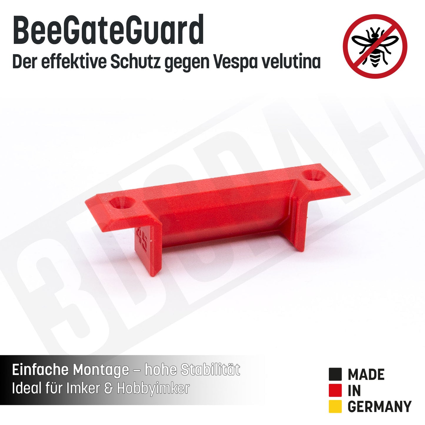 BeeGateGuard - Schutz vor Eindringlingen im Honigbienenstock wie Hornissen und Mäusen