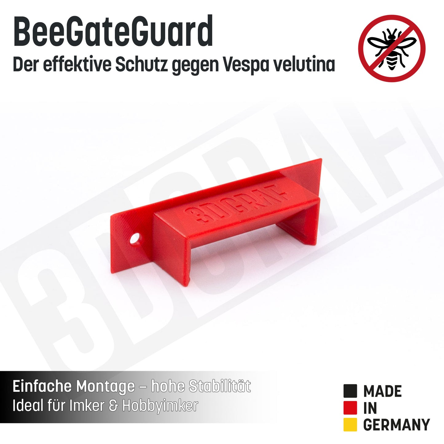 BeeGateGuard - Schutz vor Eindringlingen im Honigbienenstock wie Hornissen und Mäusen