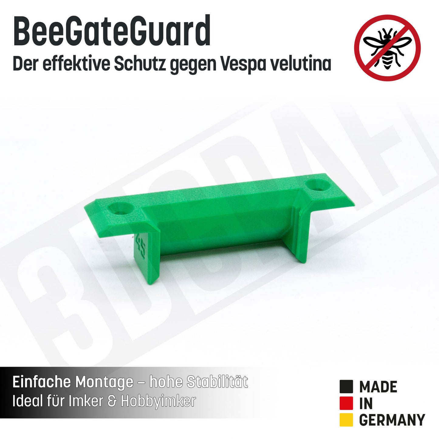 BeeGateGuard - Schutz vor Eindringlingen im Honigbienenstock wie Hornissen und Mäusen