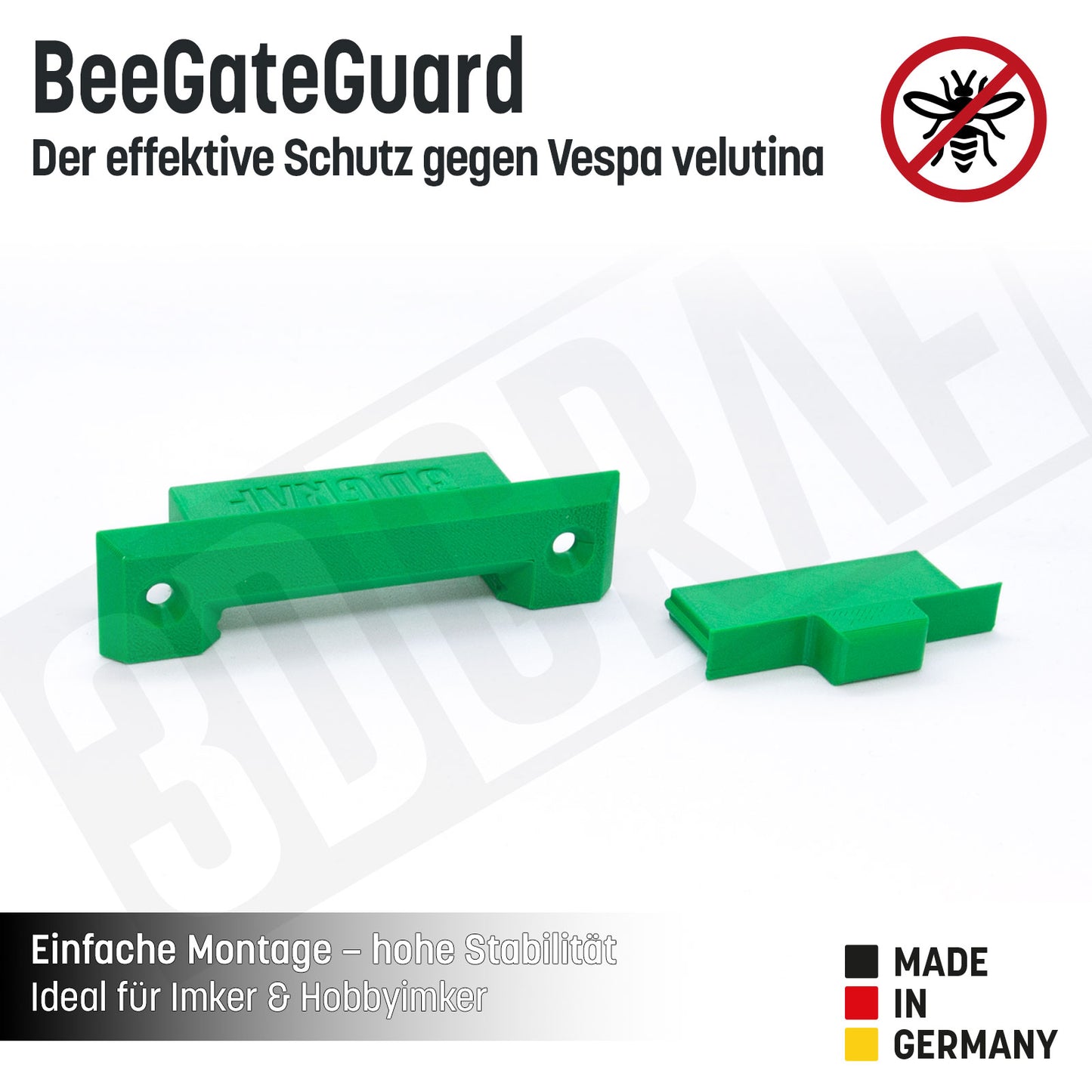 BeeGateGuard - Schutz vor Eindringlingen im Honigbienenstock wie Hornissen und Mäusen