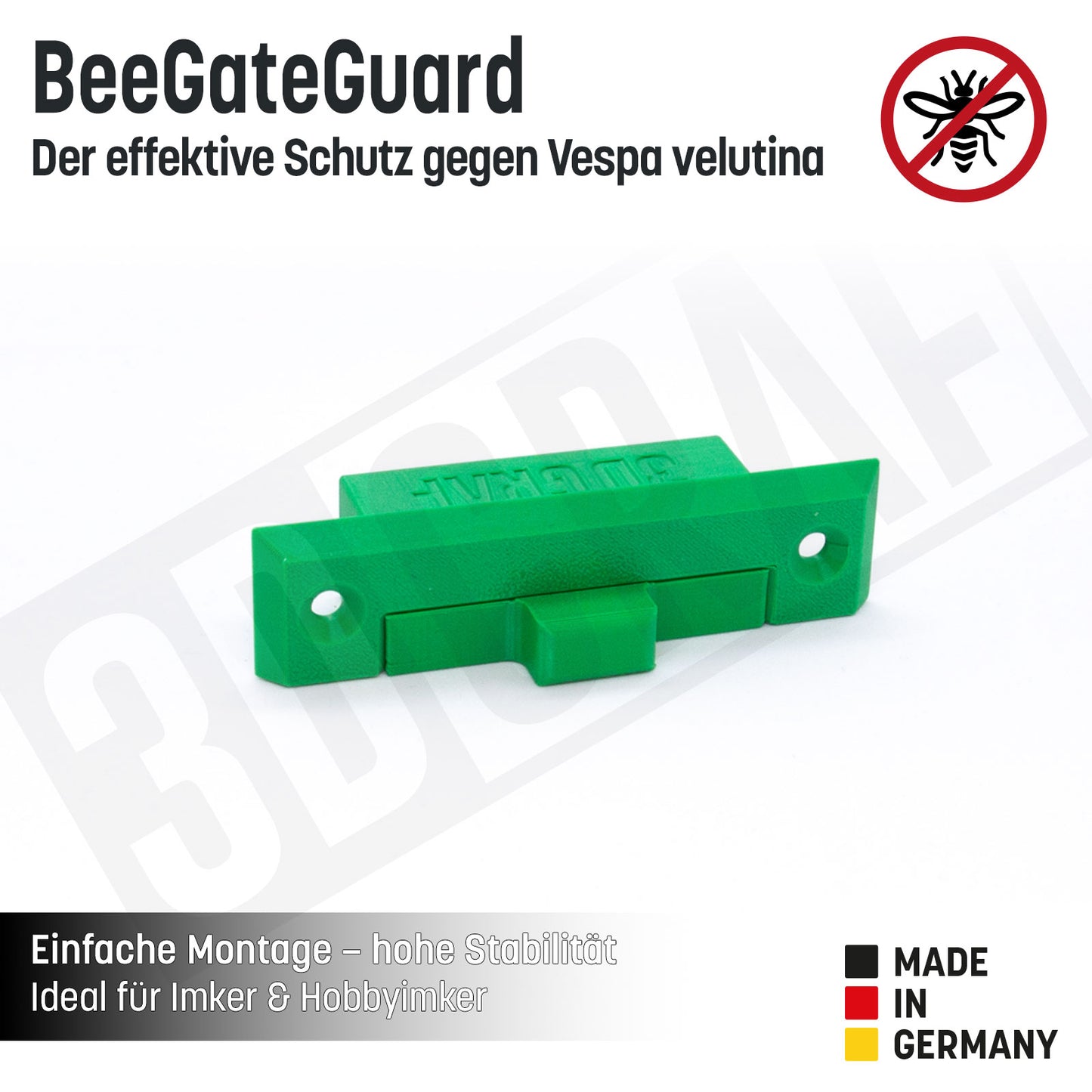 BeeGateGuard - Schutz vor Eindringlingen im Honigbienenstock wie Hornissen und Mäusen