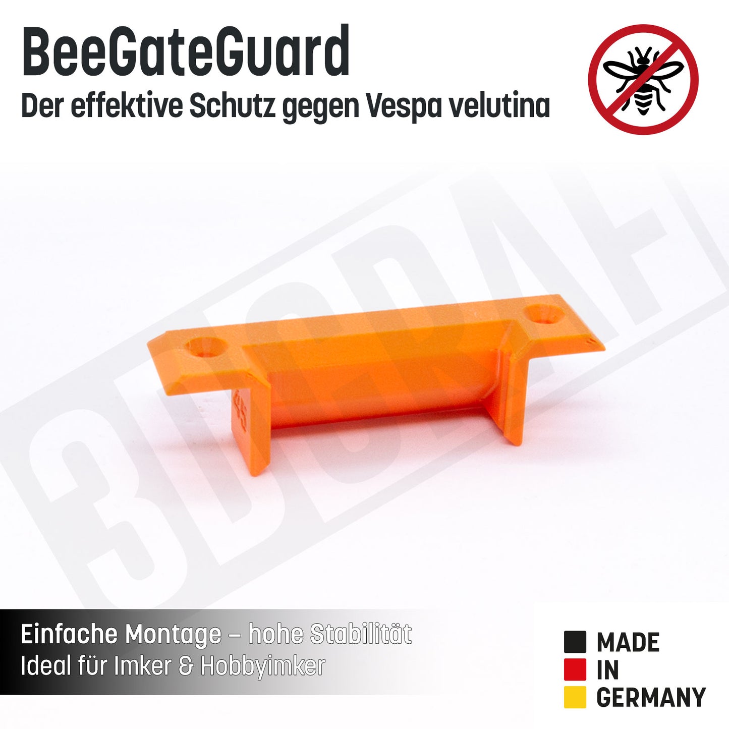 BeeGateGuard - Schutz vor Eindringlingen im Honigbienenstock wie Hornissen und Mäusen