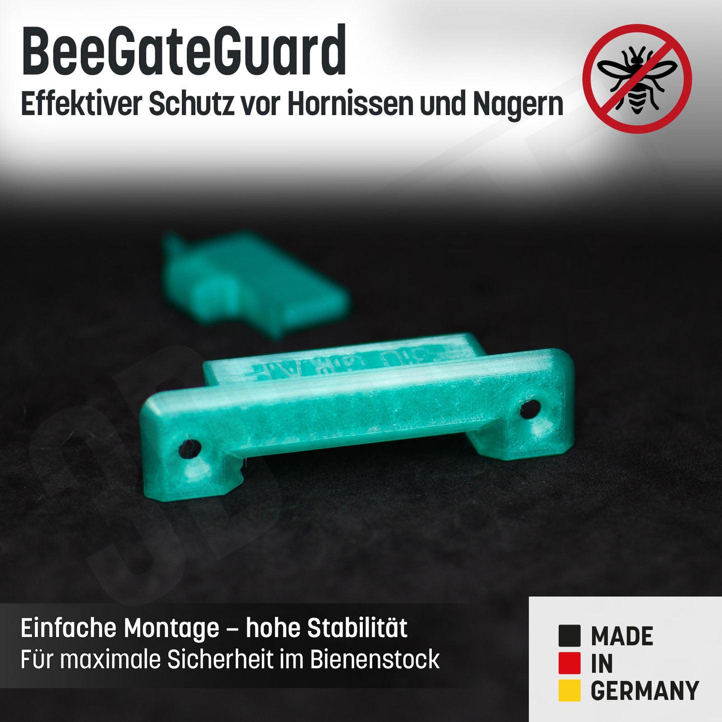 BeeGateGuard - Schutz vor Eindringlingen im Honigbienenstock wie Hornissen und Mäusen