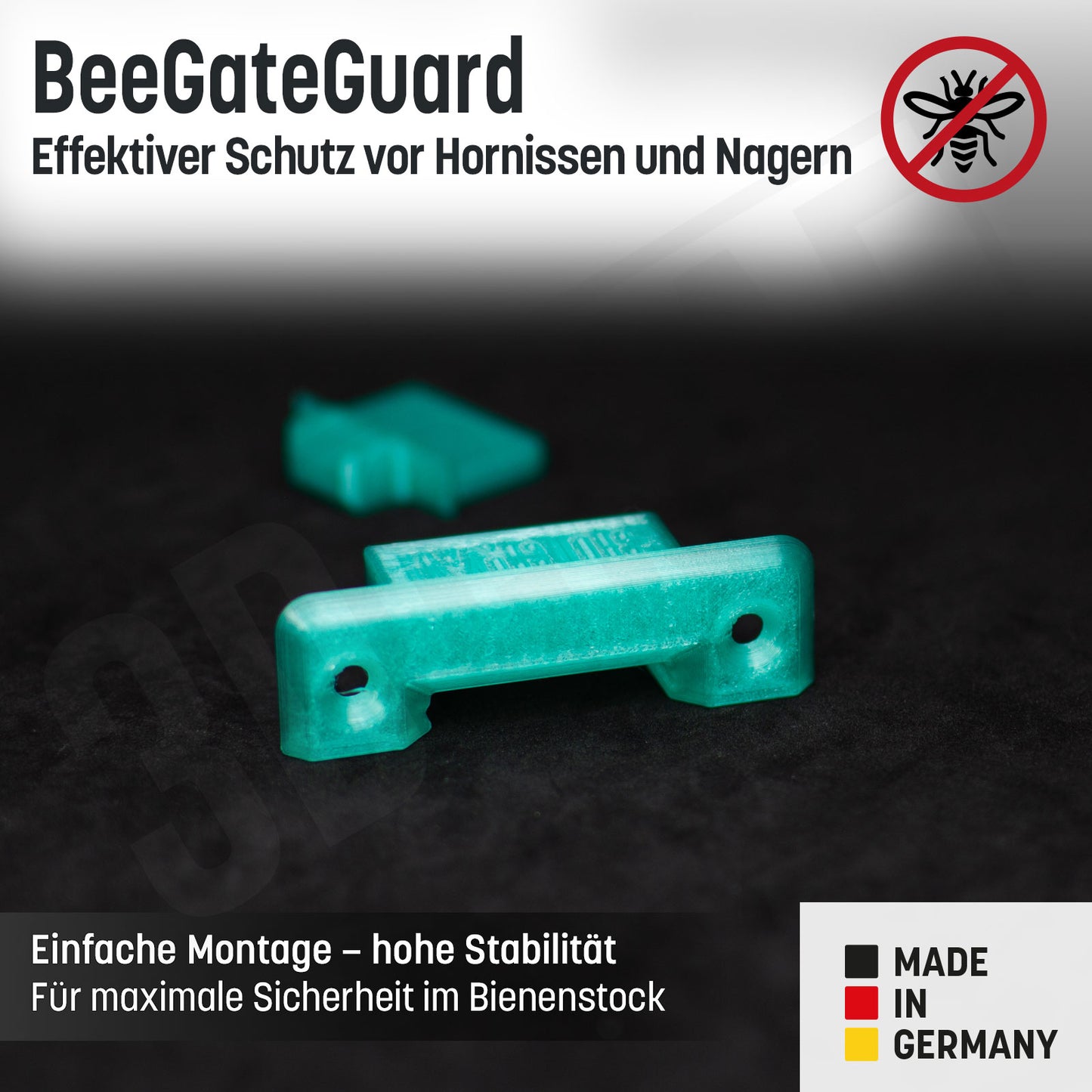 BeeGateGuard - Schutz vor Eindringlingen im Honigbienenstock wie Hornissen und Mäusen