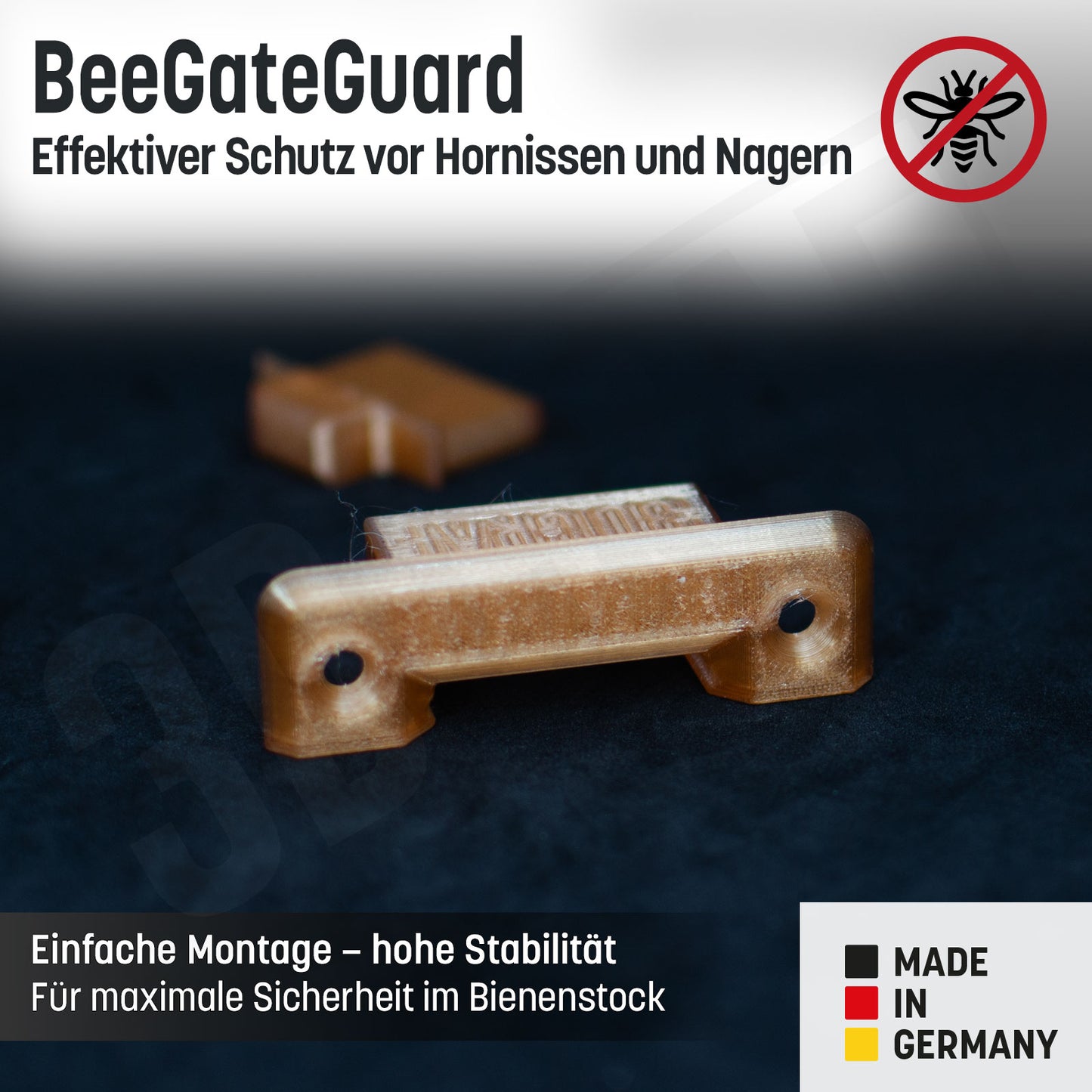 BeeGateGuard - Schutz vor Eindringlingen im Honigbienenstock wie Hornissen und Mäusen