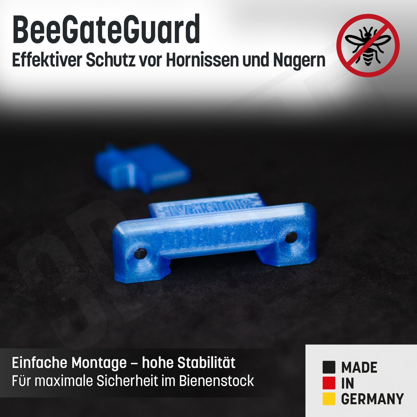 BeeGateGuard - Schutz vor Eindringlingen im Honigbienenstock wie Hornissen und Mäusen