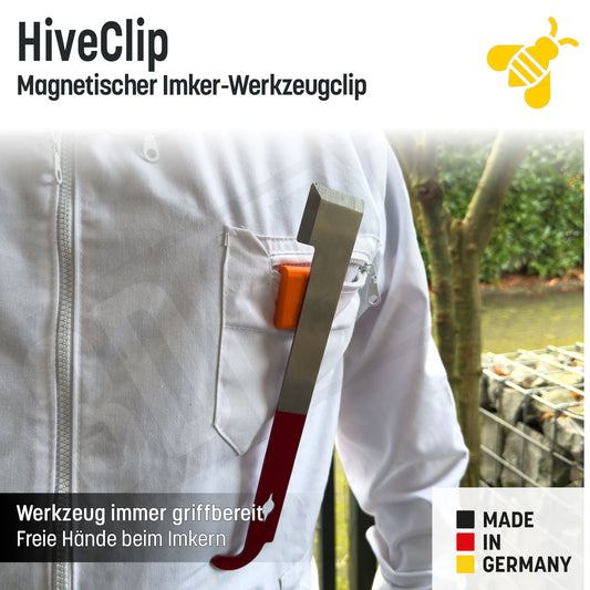 HiveClip - der magnetische Werkzeughalter für Imker