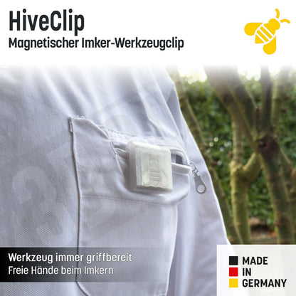 HiveClip - der magnetische Werkzeughalter für Imker